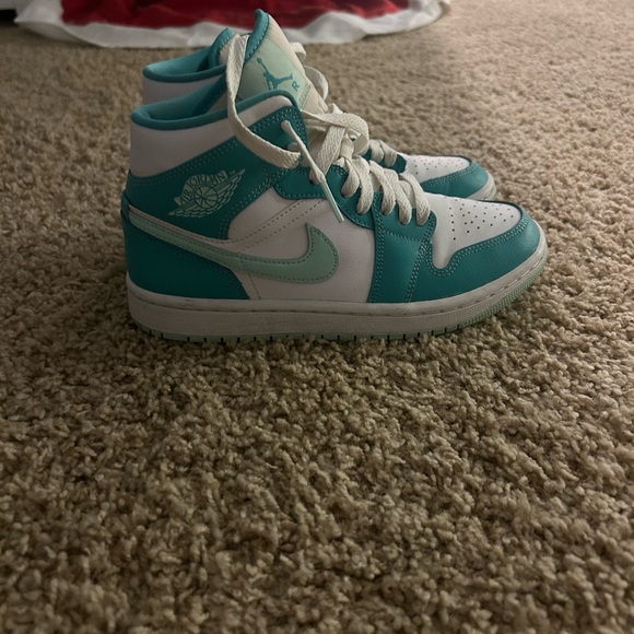 Jordan Shoes - marine green air jordans